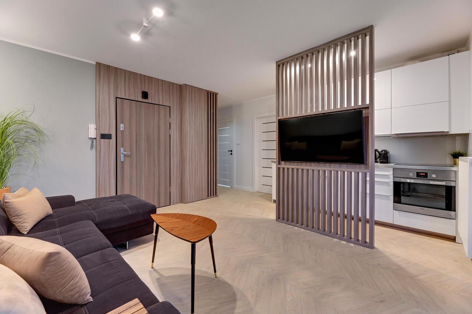 Chmielna Park - City Center & Parking By Downtown Apartments 格但斯克 客房 照片