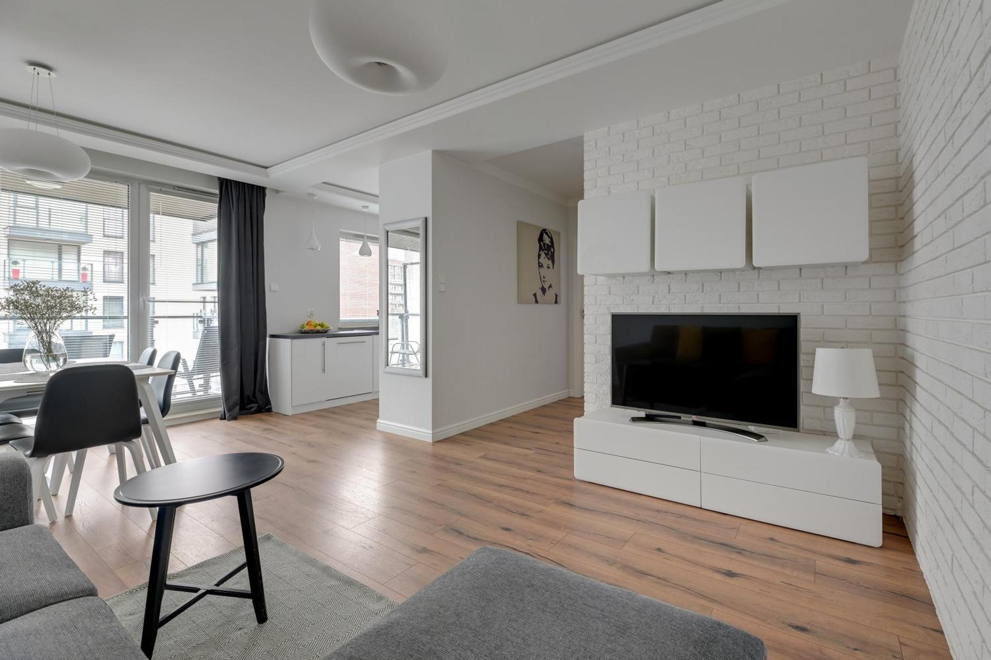 Chmielna Park - City Center & Parking By Downtown Apartments 格但斯克 客房 照片