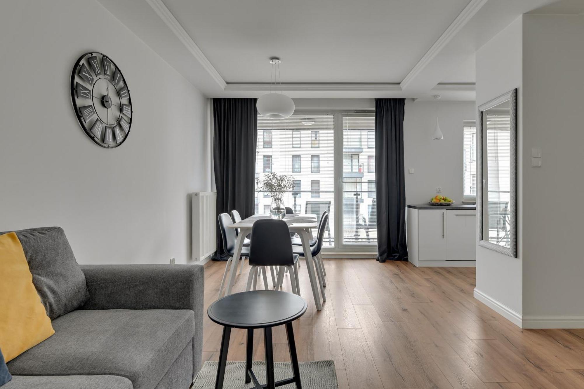 Chmielna Park - City Center & Parking By Downtown Apartments 格但斯克 客房 照片
